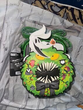 Loungefly Disney The Nightmare Before Christmas Zero Wreath